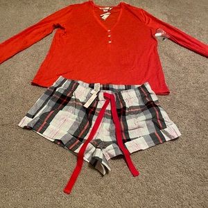 NEW Victoria Secret 2 piece pajama set